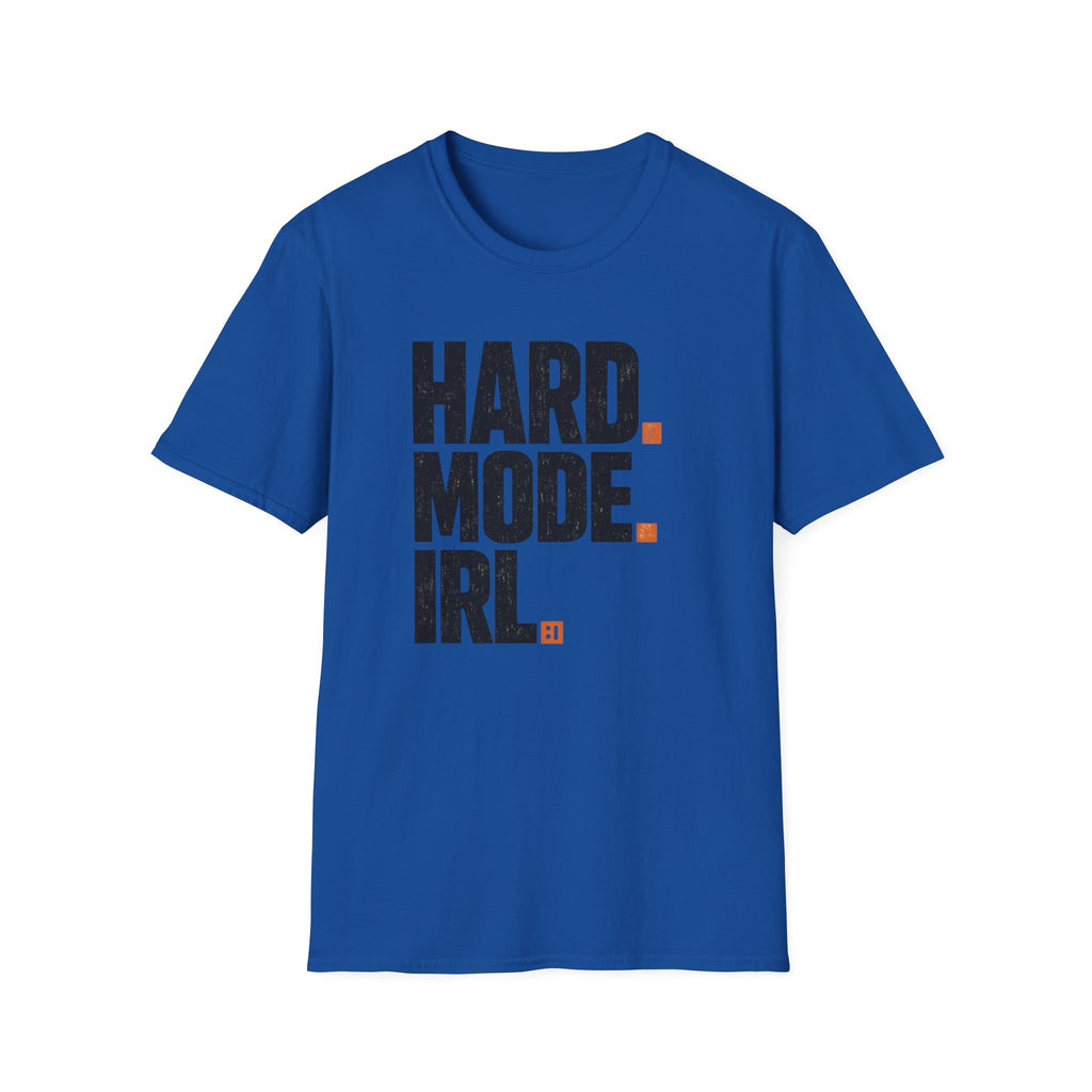 Hard Mode IRL Graphic T-Shirt - Bold Branded Gamer Tee