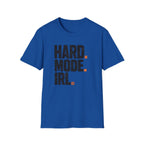 Hard Mode IRL Graphic T-Shirt - Bold Branded Gamer Tee