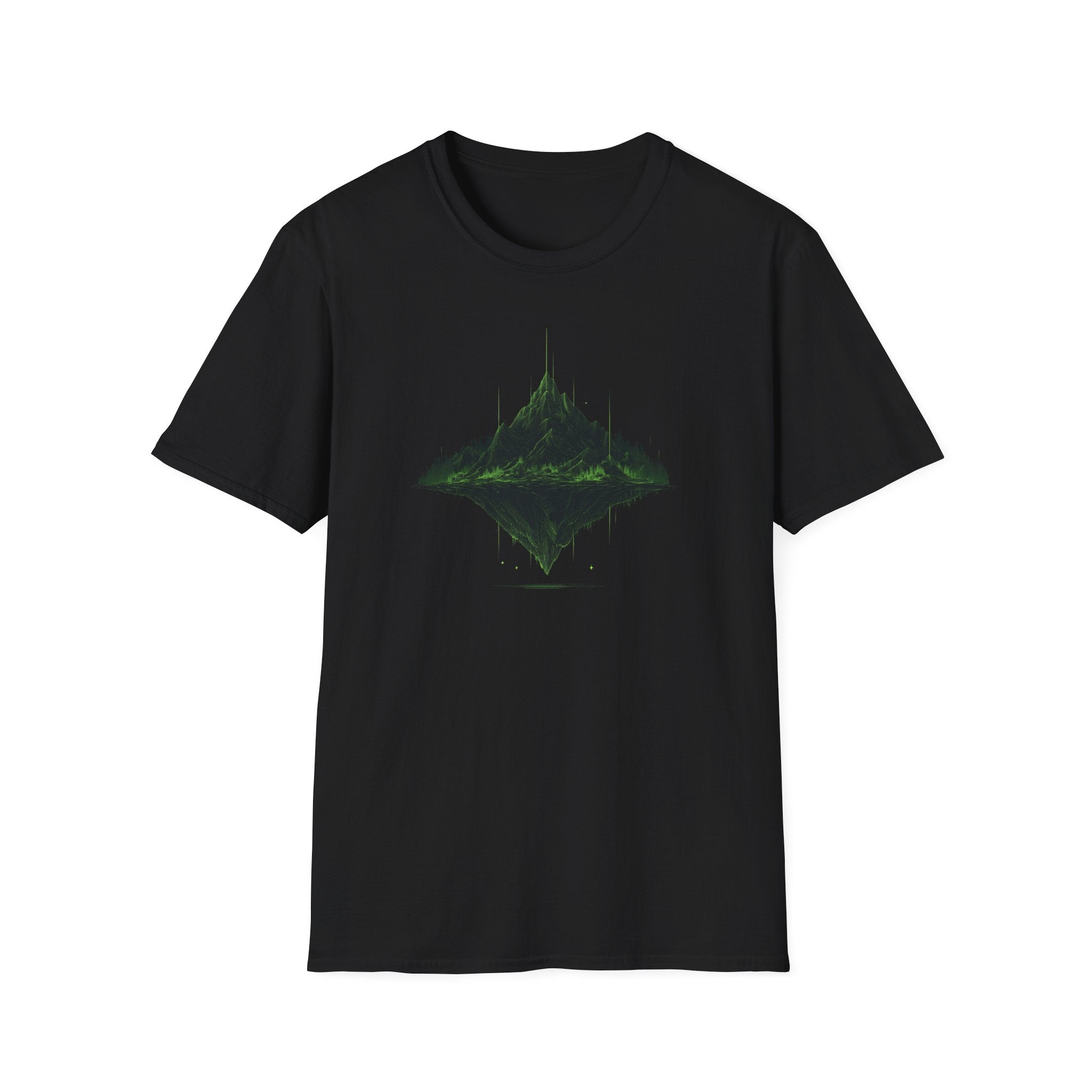 Emerald Floating Island Graphic T-Shirt