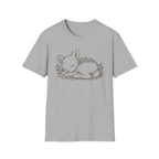 Cute Sleeping Deer Graphic T-Shirt