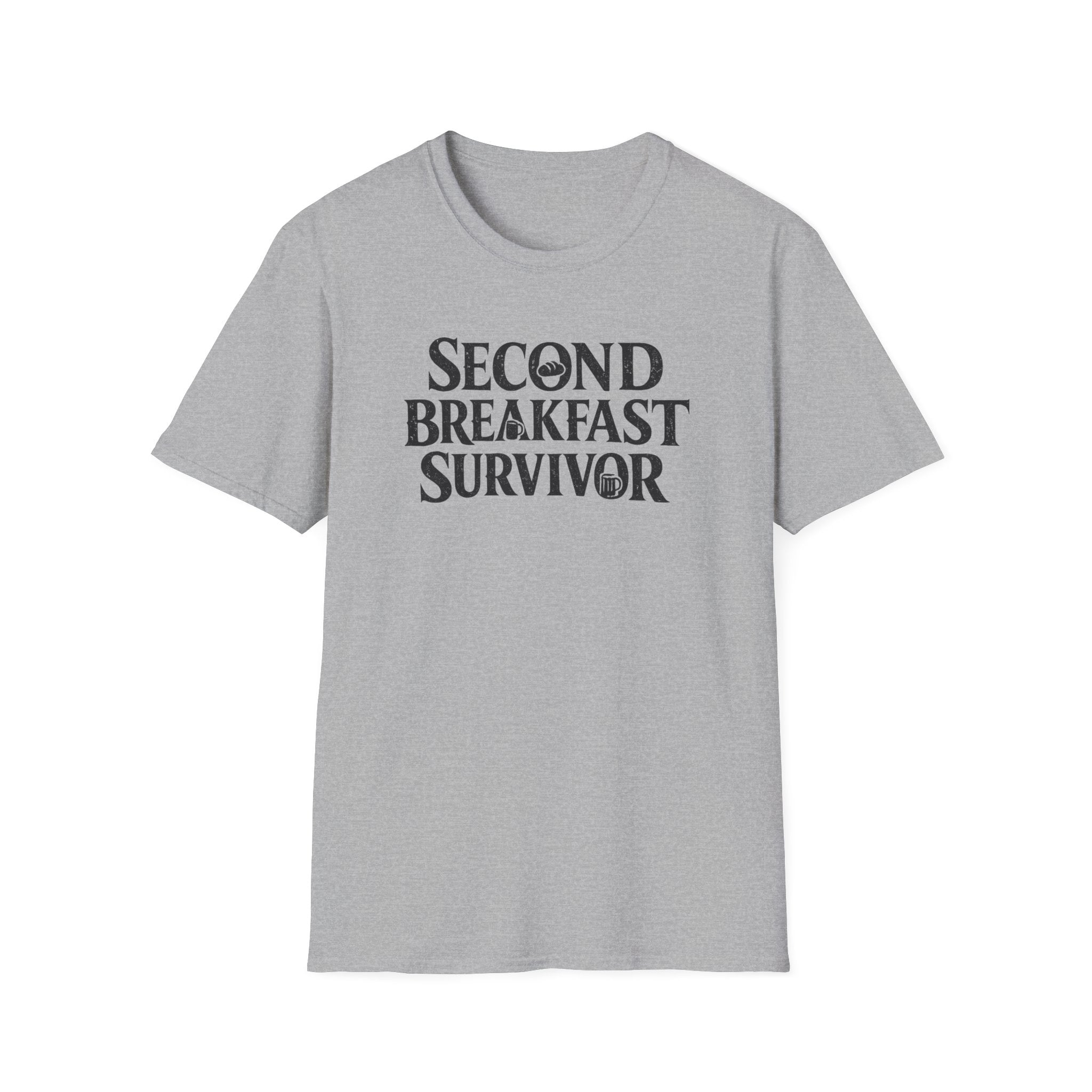 Second Breakfast Survivor Funny LOTR Parody T-Shirt