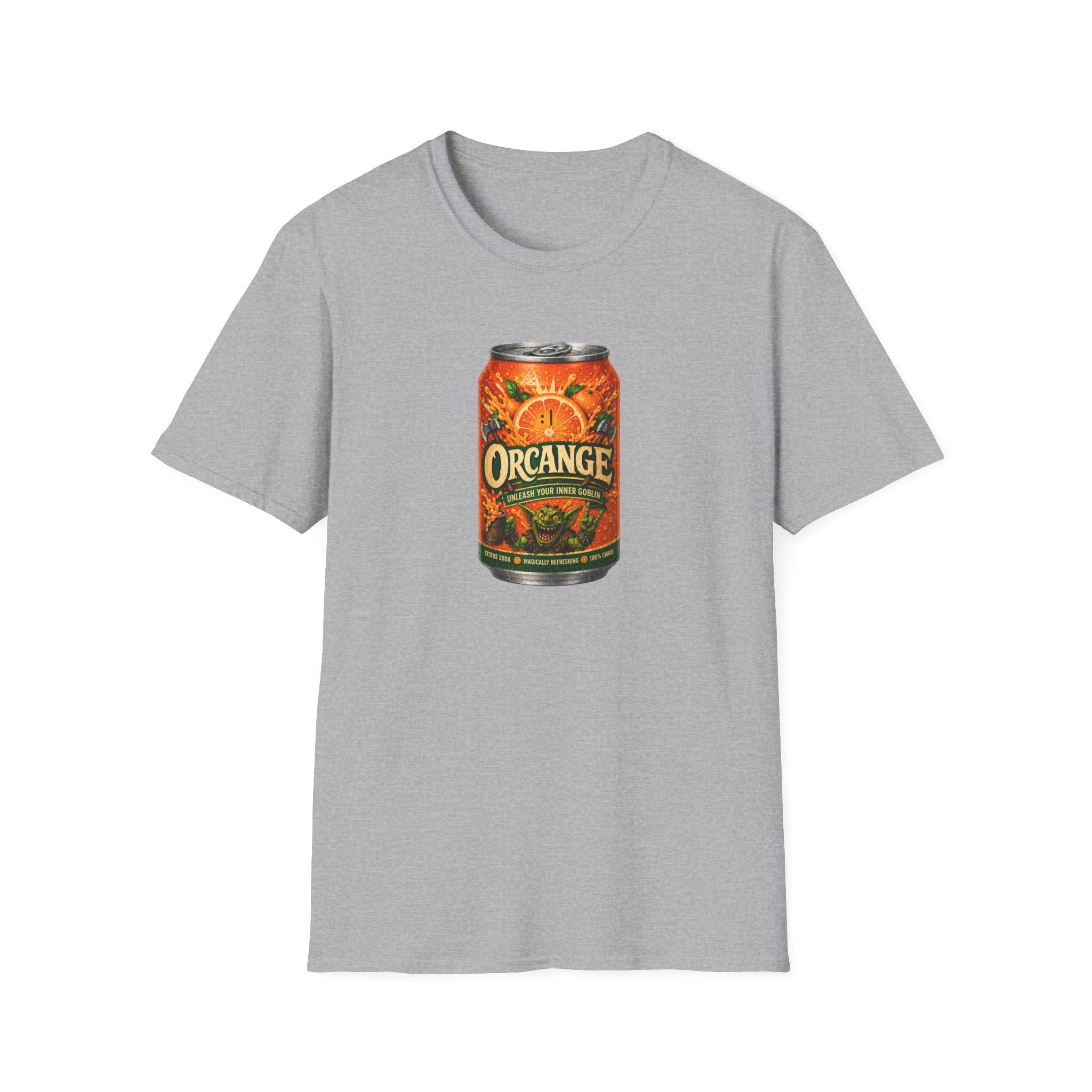Orcange Orange Soda Can Graphic T‑Shirt