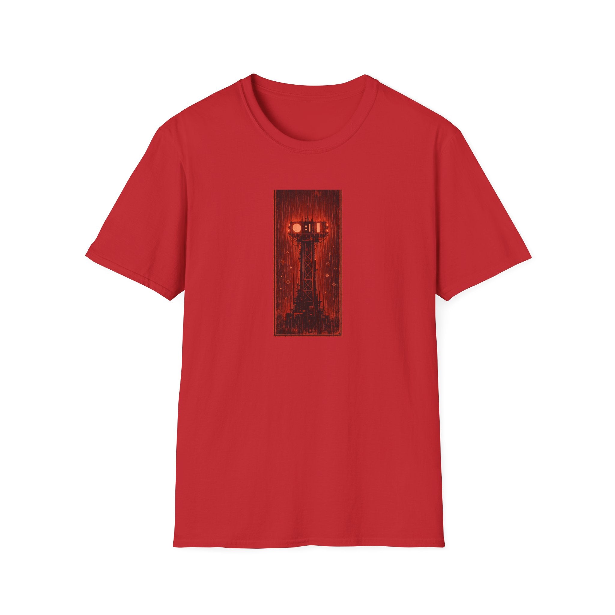 Signal Tower T-Shirt - Retro All Signals Point To Meh Art Tee