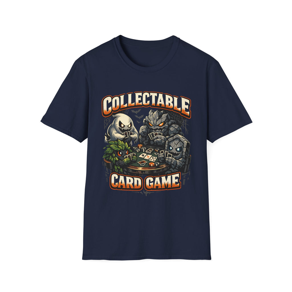 Collectable Card Game T‑Shirt - Vintage Monster Deck Design