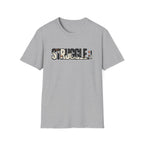 Struggle: Distressed Camo Graphic T-Shirt