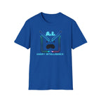 A.I. Angry Intelligence T-Shirt - Retro Neon Tech Graphic Tee