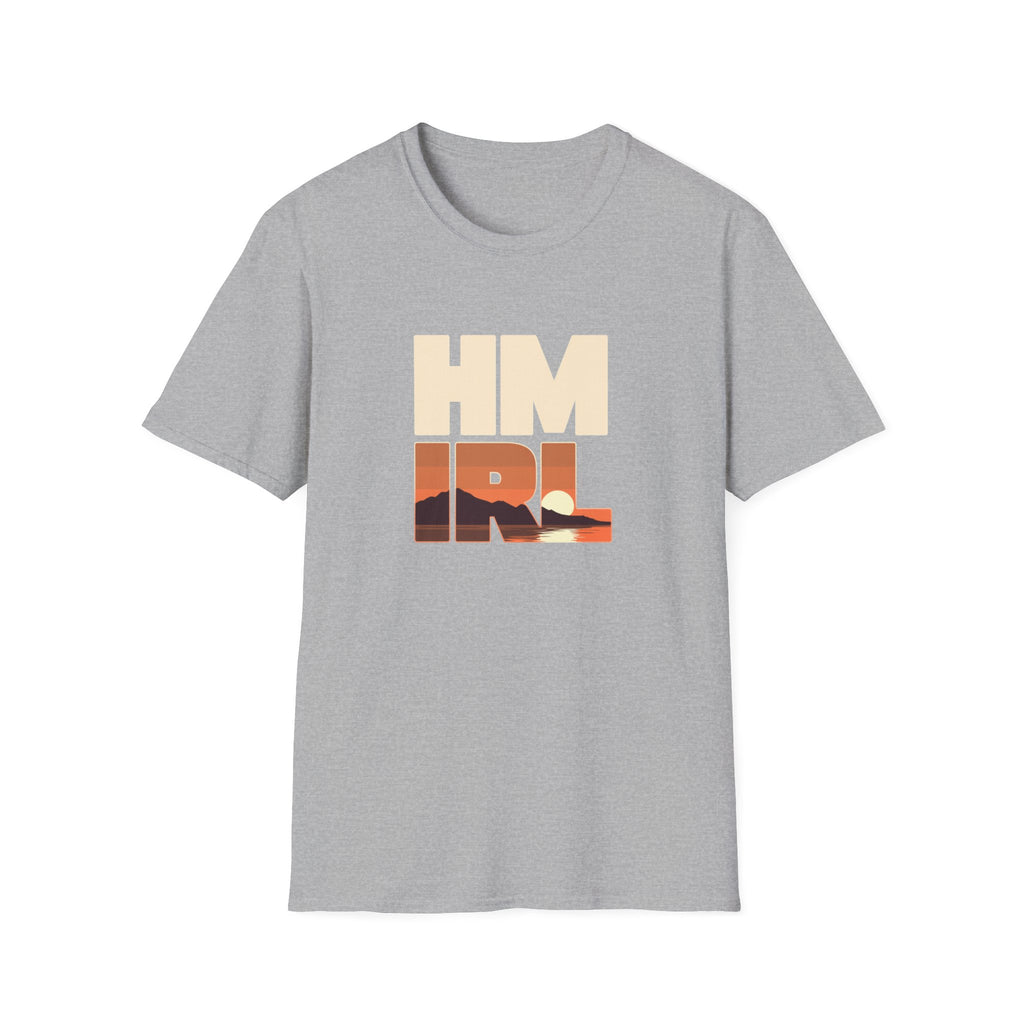 HM RL Sunset Graphic T-Shirt — Retro Mountain Horizon Tee