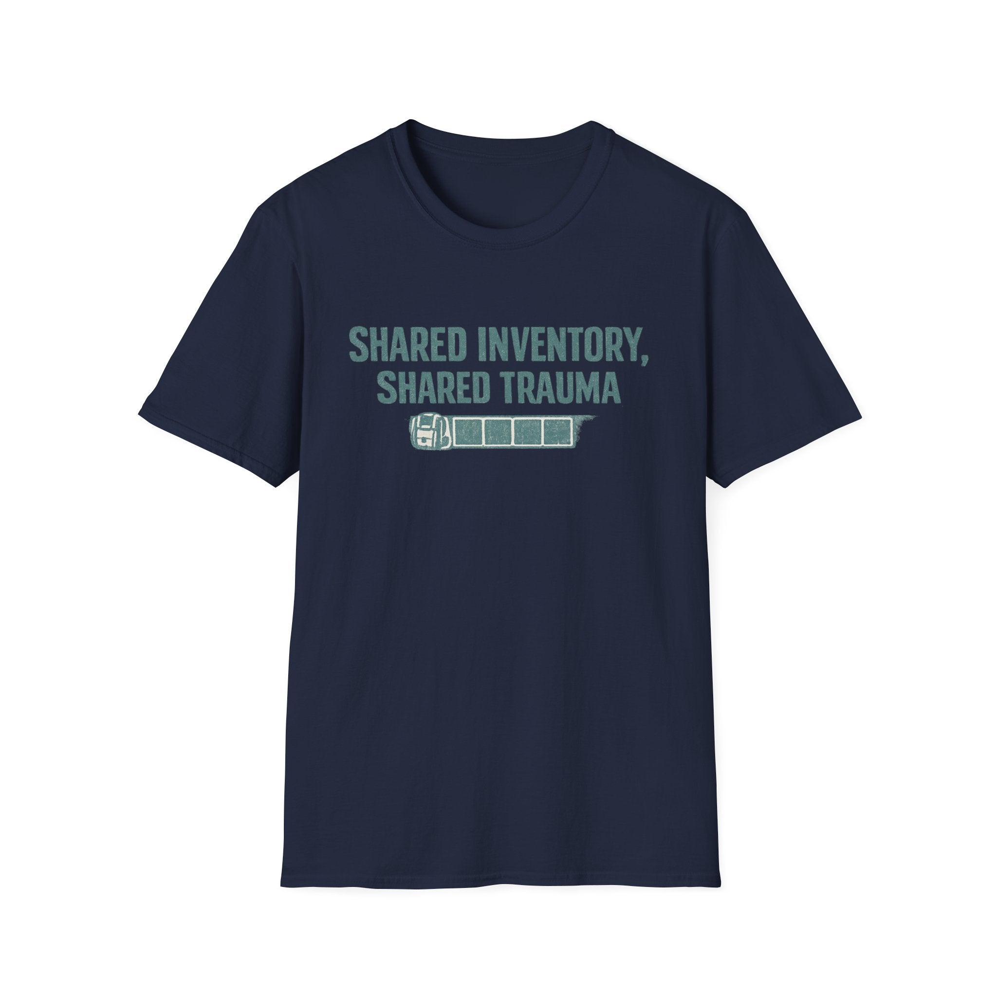 Shared Inventory, Shared Trauma Distressed T-Shirt