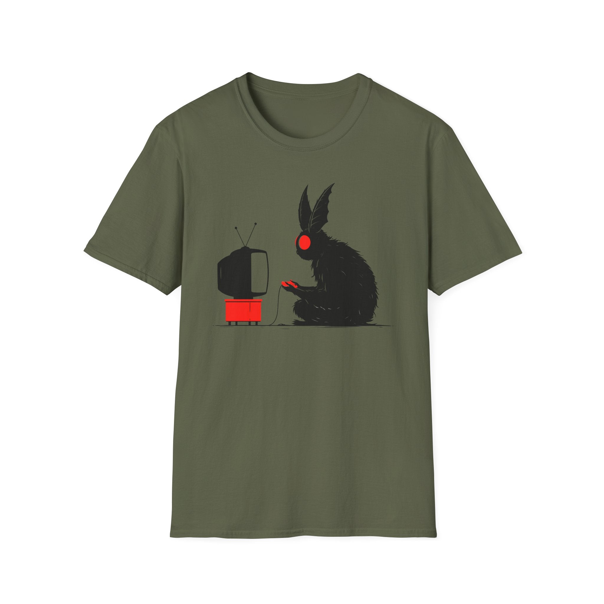 Mothman Gamer Retro T-Shirt