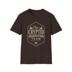 Cryptid Observation Team T-Shirt - Outdoor Adventure Bigfoot Sasquatch Tee