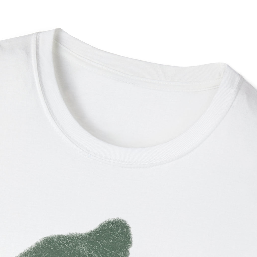 Cryptid Energy Bigfoot Forest Graphic T-Shirt