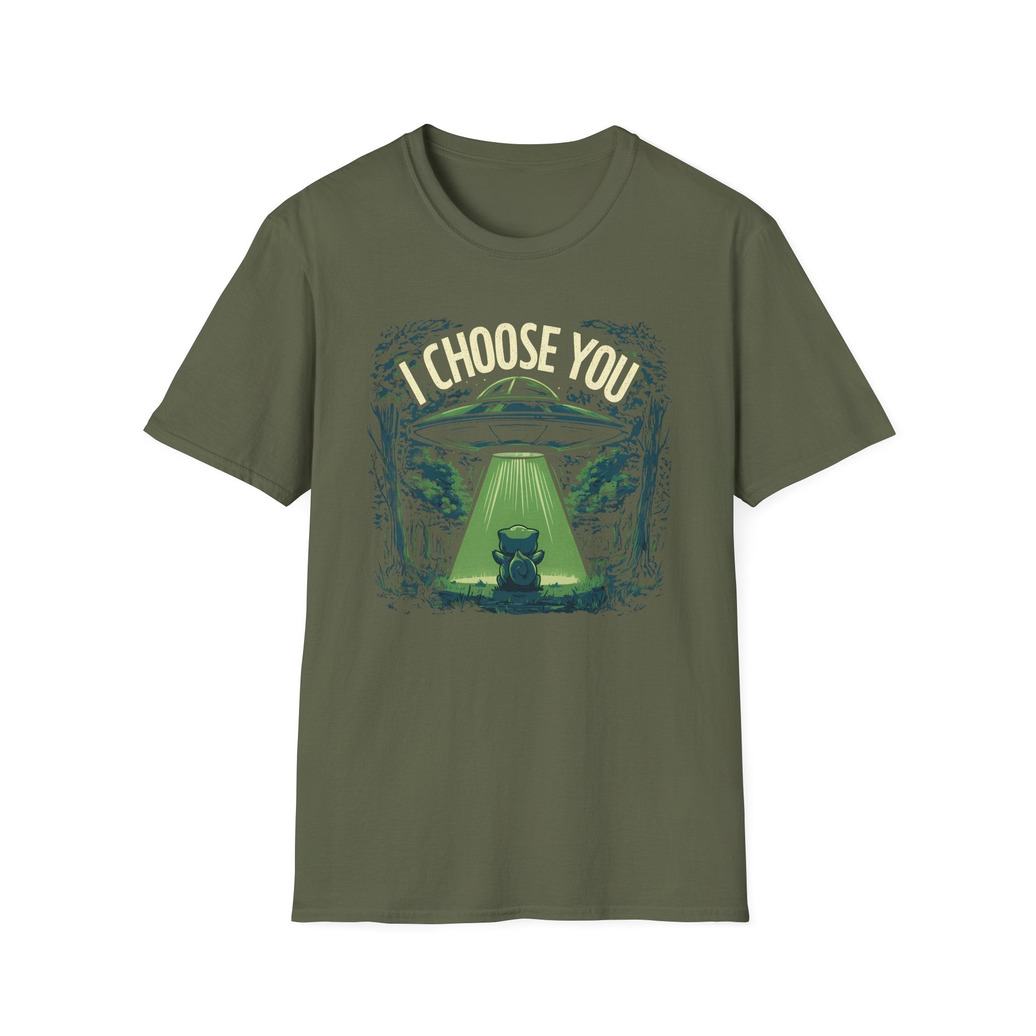 I Choose You UFO T-Shirt - Cute Alien Abduction Tee for Sci‑Fi Fans