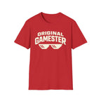 Original Gamester T-Shirt — Retro Pixel Sunglasses Gaming Tee