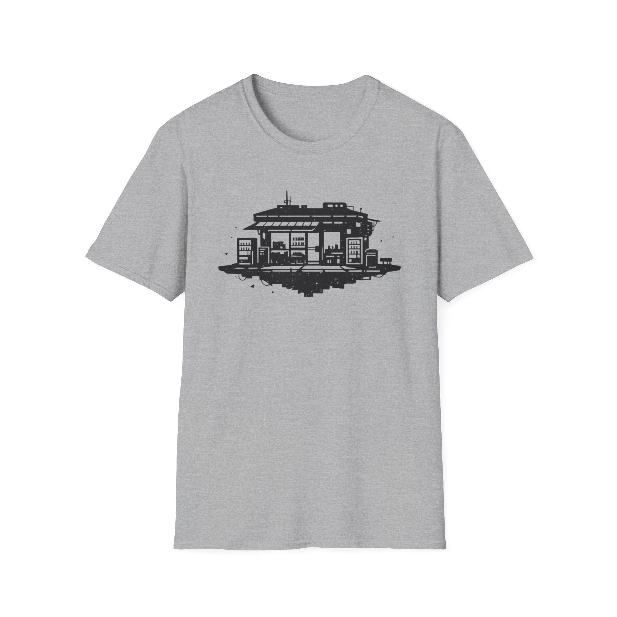 Space "Station" Graphic T‑Shirt