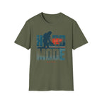 Hard Mode Metro Gamer T‑Shirt — Retro Distressed Graphic Tee