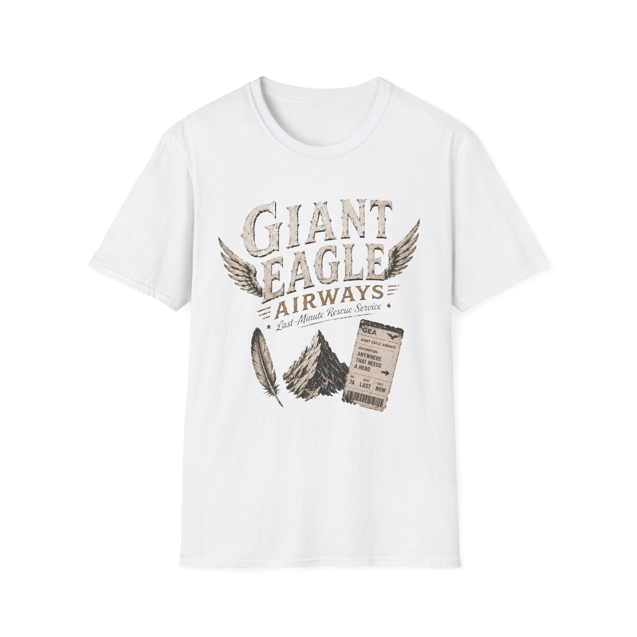 Giant Eagle Airways Vintage T‑Shirt — Retro Travel Graphic Tee