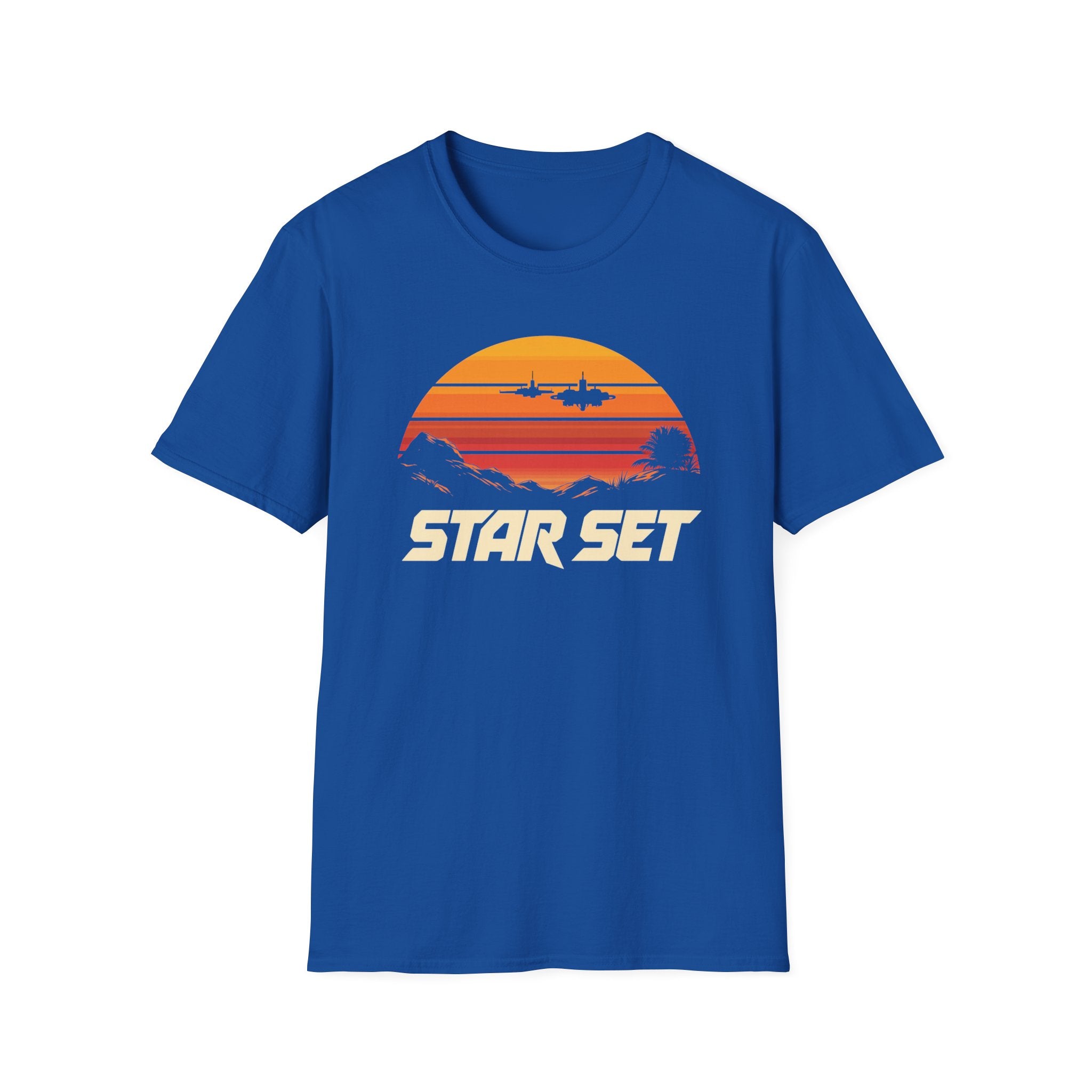 "Star Set" Retro Sunset Graphic T-Shirt