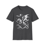 Night Sky Dragon Silhouette T-Shirt