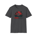Hard Mode Sunset T-Shirt — Retro Palm Beach Graphic Tee