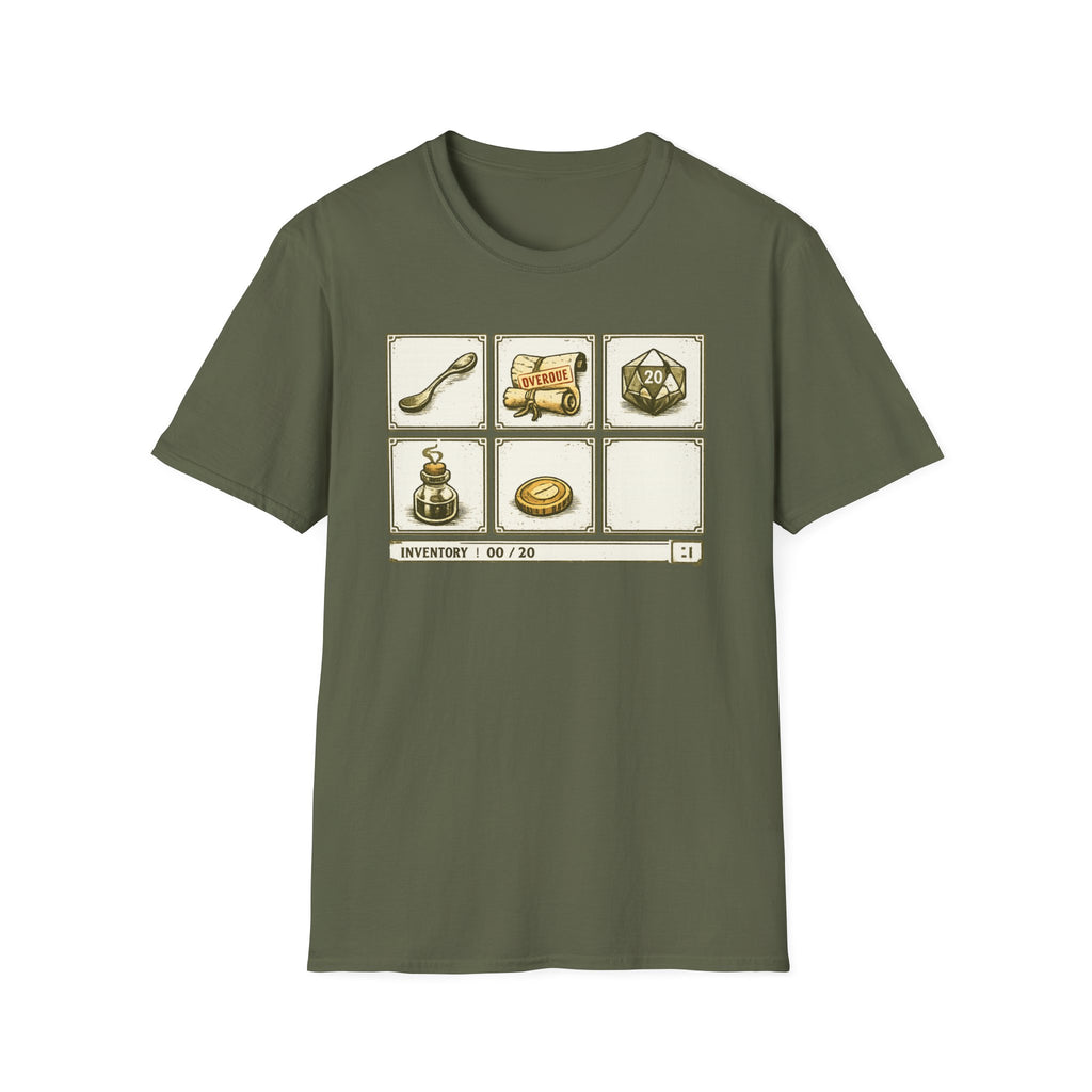 Funny RPG Inventory Loot Icons T-Shirt