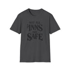 "Not All Inns Are Safe" Gothic Graphic T-Shirt