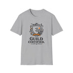 Guild Certified T-Shirt — Crest Emblem Gaming Logo Tee