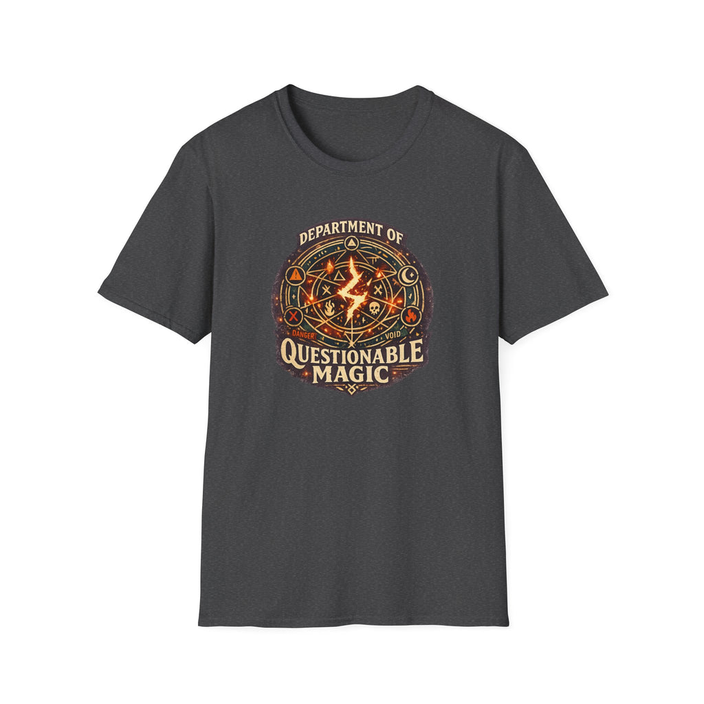 Department of Questionable Magic Vintage Emblem T-Shirt