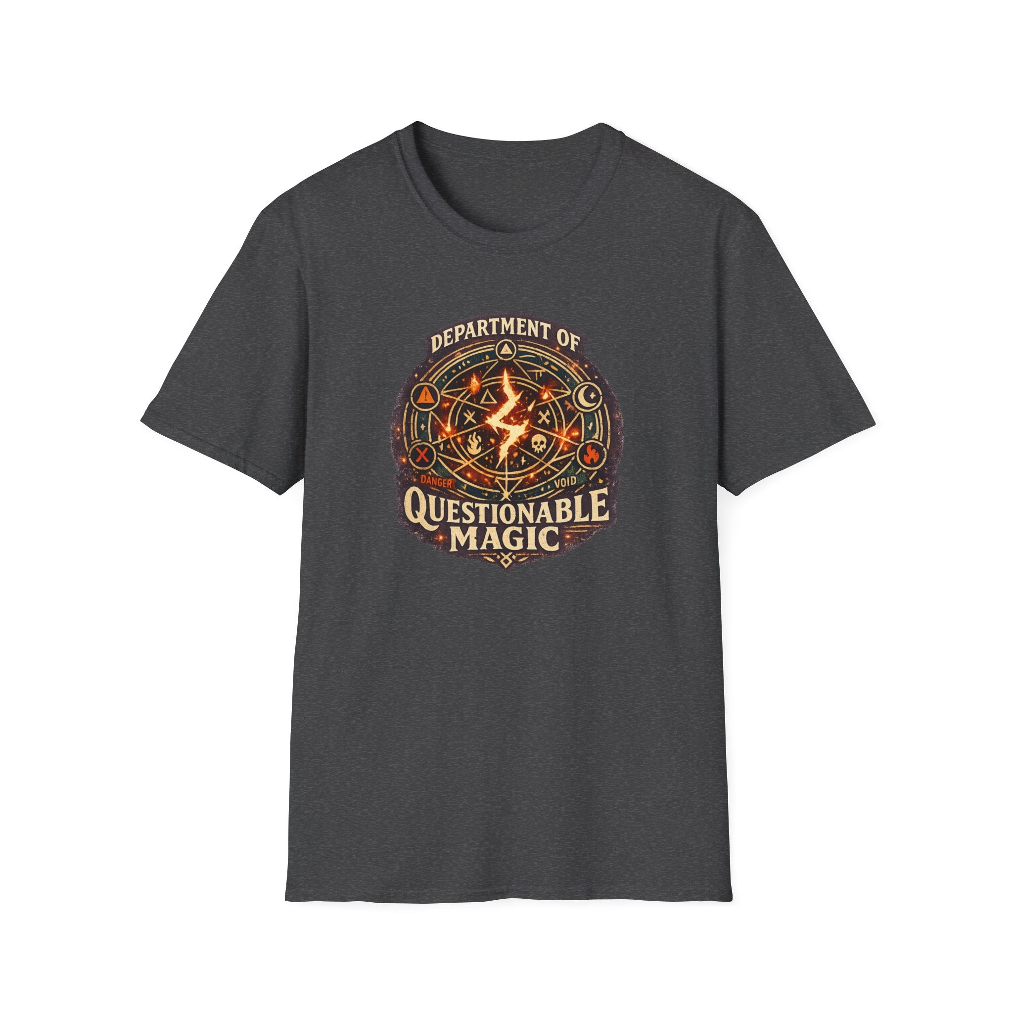 Department of Questionable Magic Vintage Emblem T-Shirt