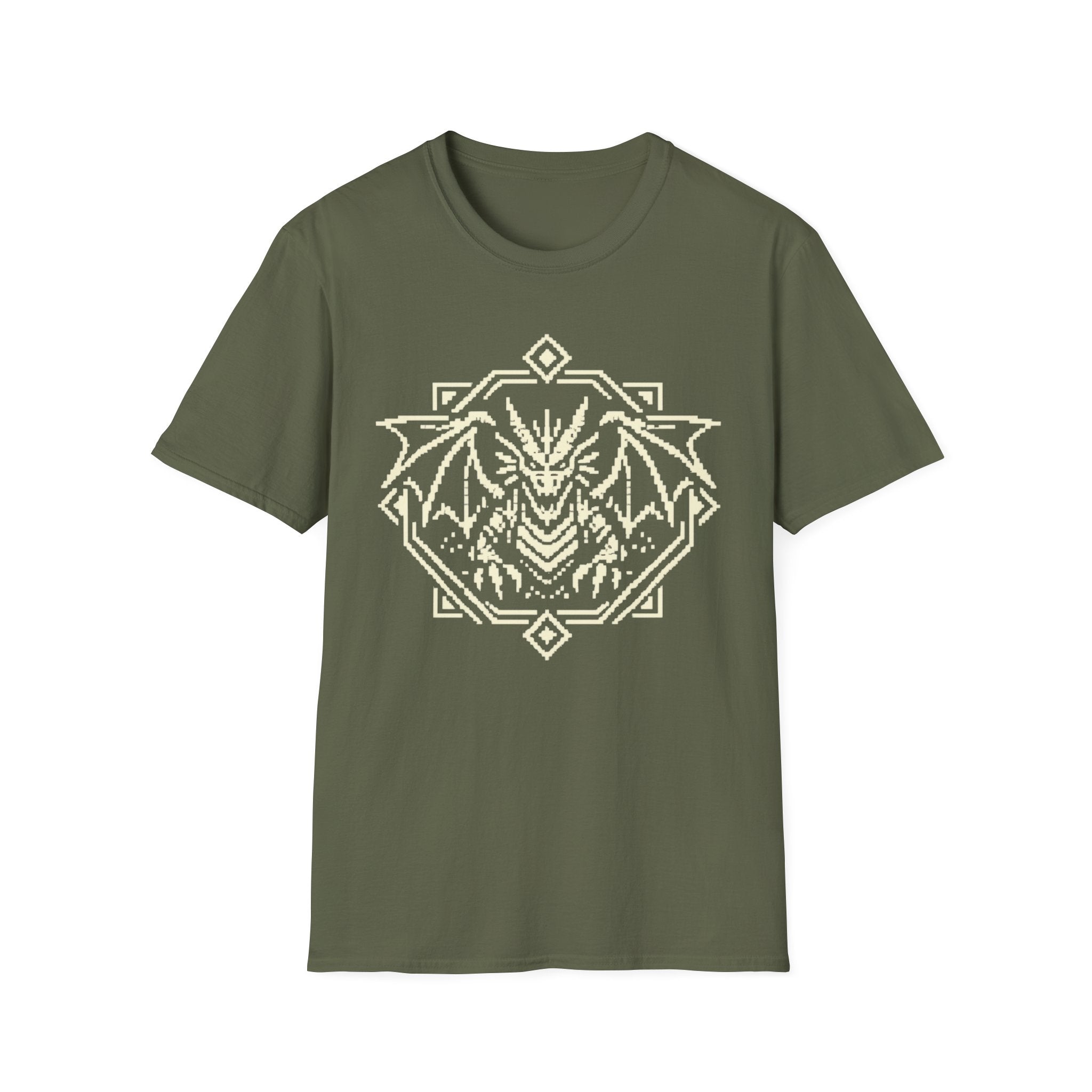 Pixel Dragon T-Shirt - Retro Gaming Graphic Tee