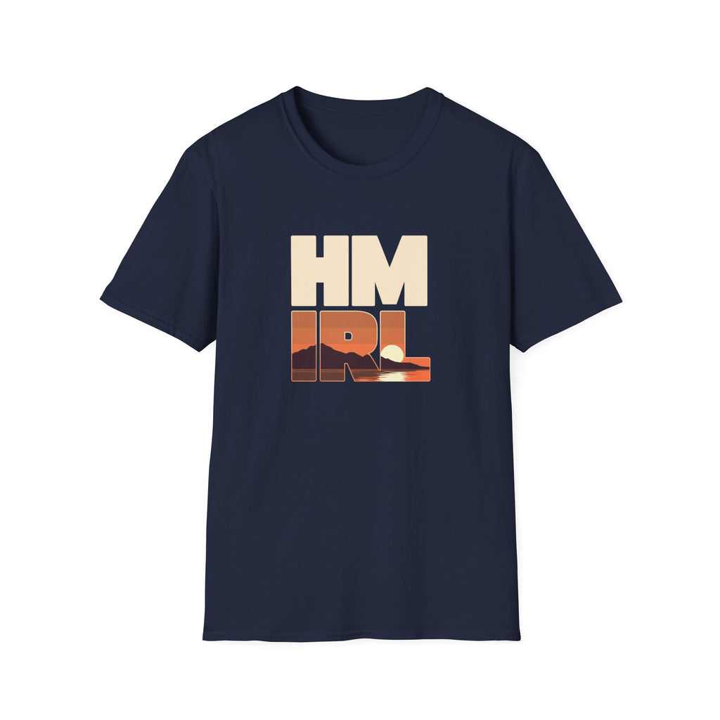 HM RL Sunset Graphic T-Shirt — Retro Mountain Horizon Tee