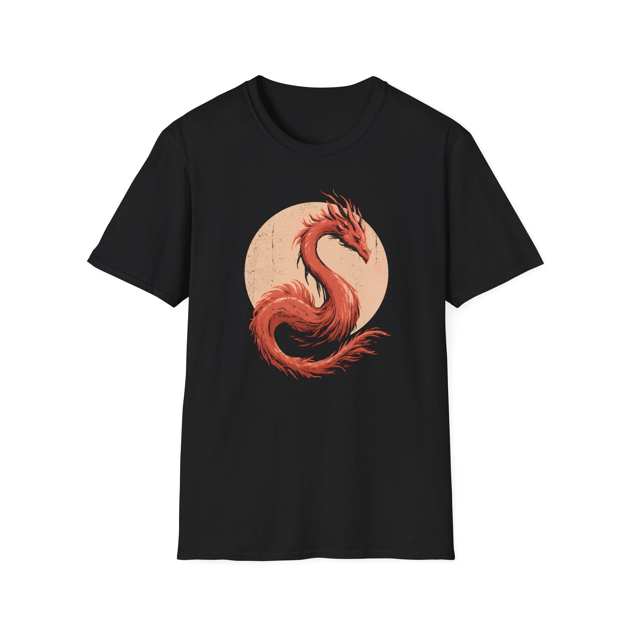 Drake Streetwear T-Shirt - Red Mythical Dragon Tee