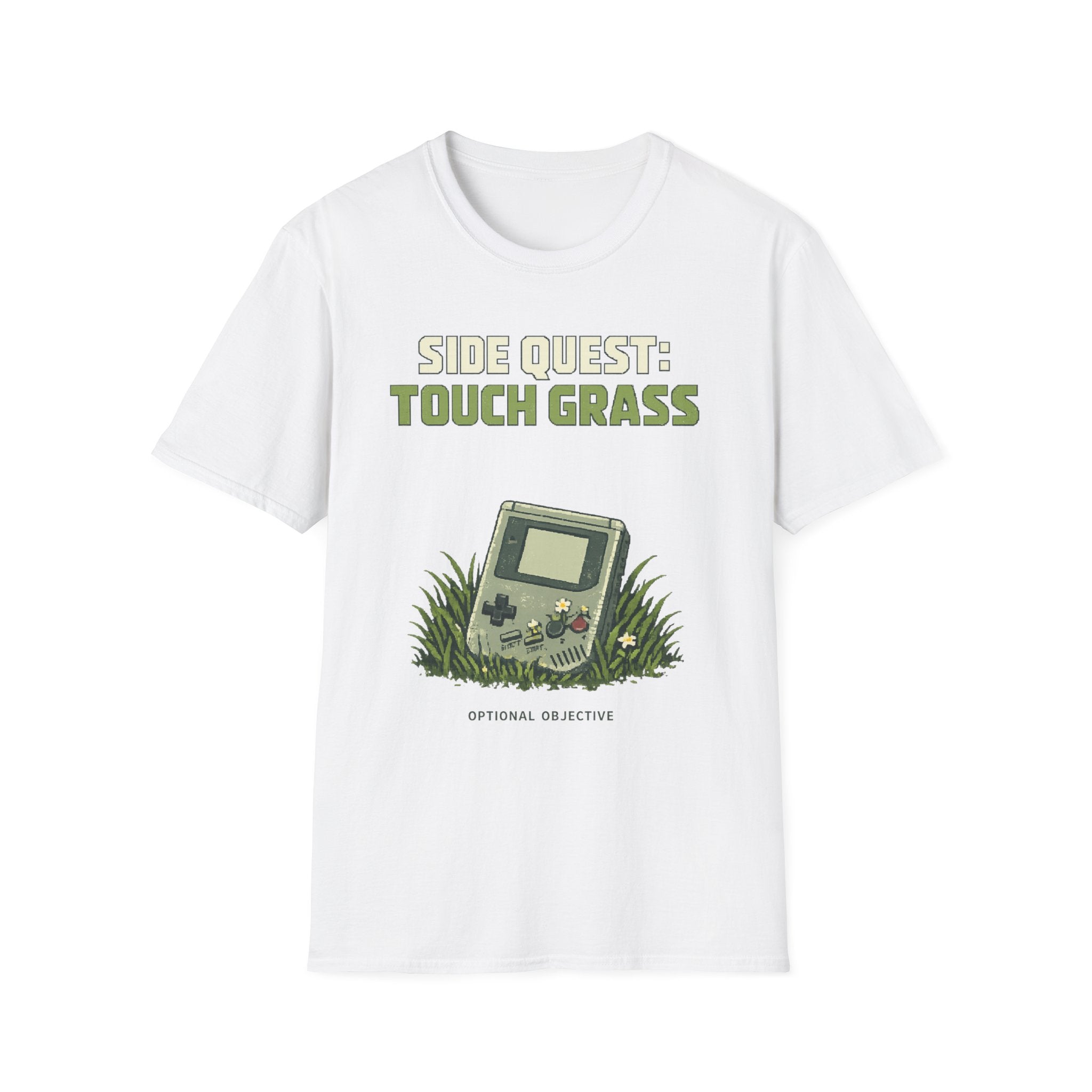 "Side Quest: Touch Grass" Graphic T-Shirt