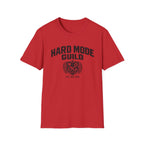 Hard Mode Guild T-Shirt — Gamer Crew Tee with Crest