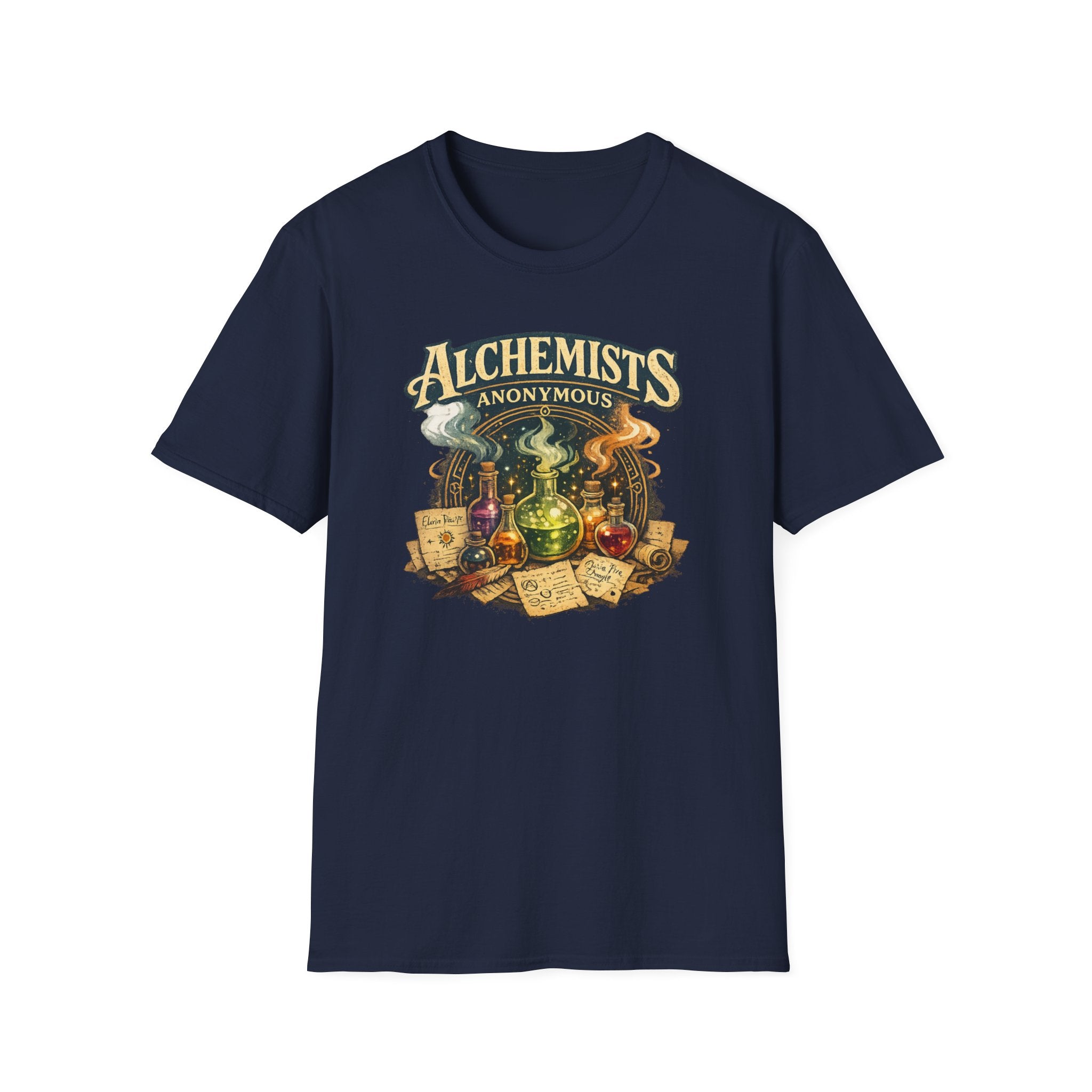 Alchemists Anonymous Funny Graphic T‑Shirt