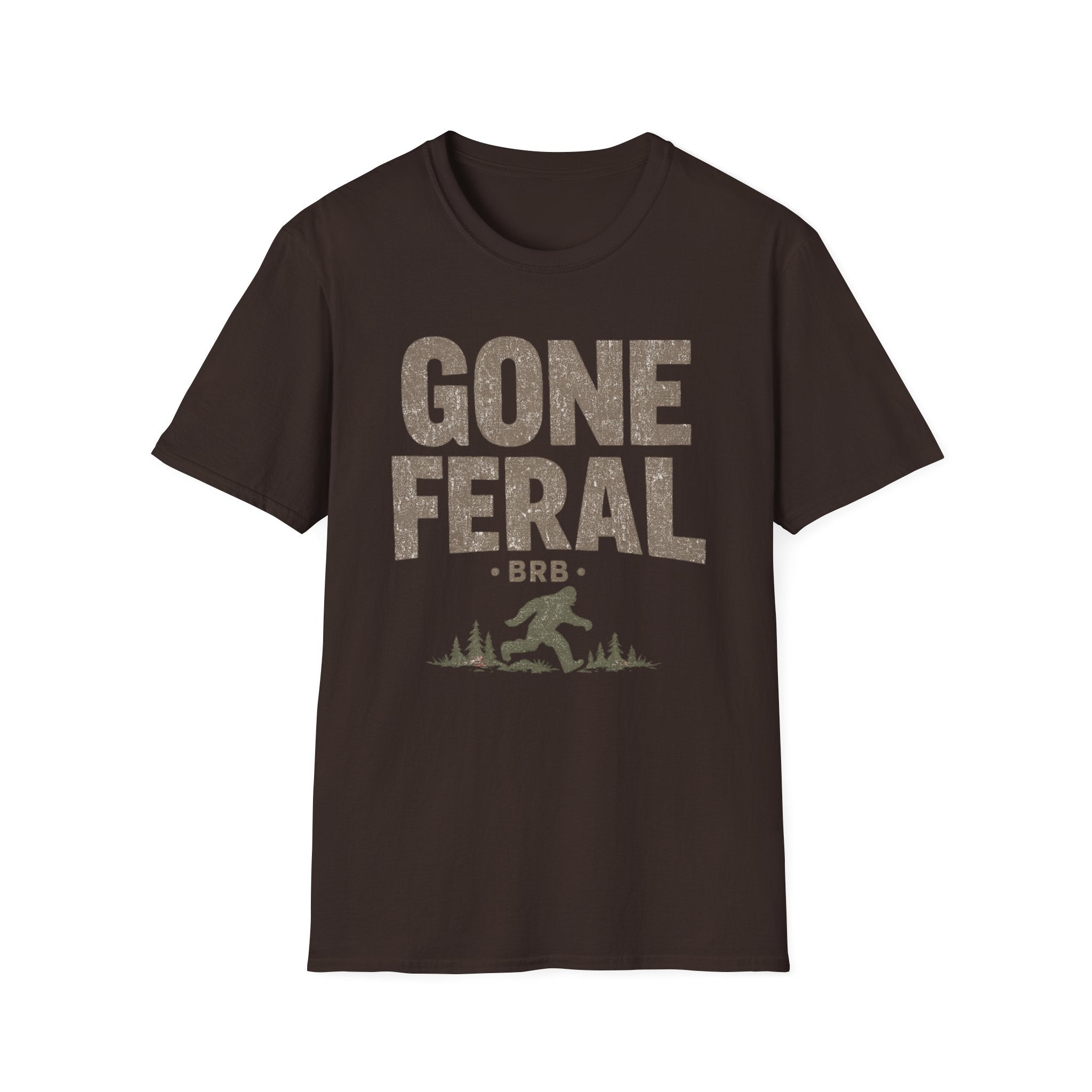 Bigfoot Gone Feral BRB T-Shirt