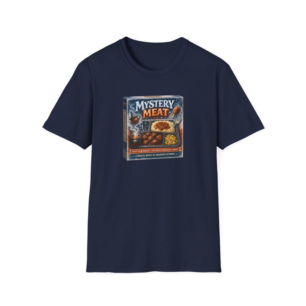 Mystery Meat Vintage TV Dinner Graphic T-Shirt