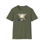 'Keep Moving' Moonlit Forest Bridge T-Shirt