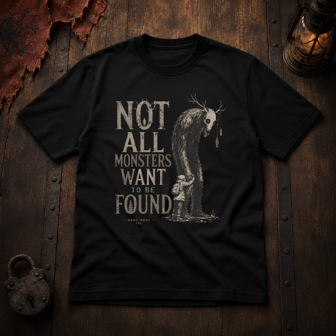 Not All Monsters Want to Be Found T-Shirt