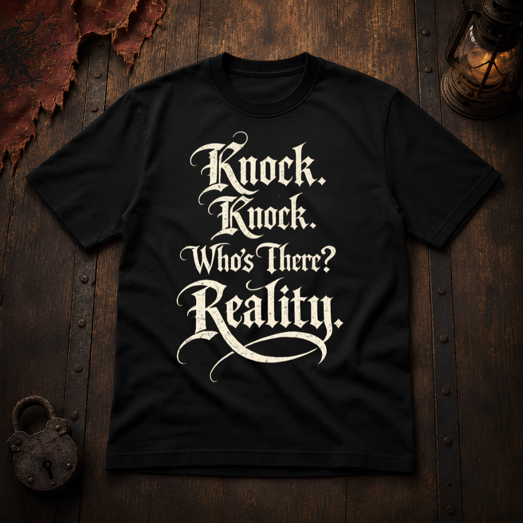 Knock Knock Who's There? Reality T-Shirt