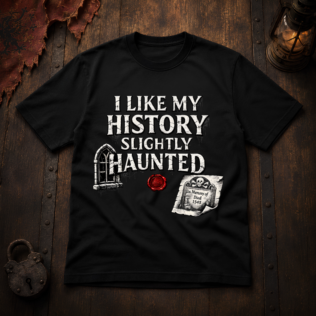 I Like My History Slightly Haunted T-Shirt
