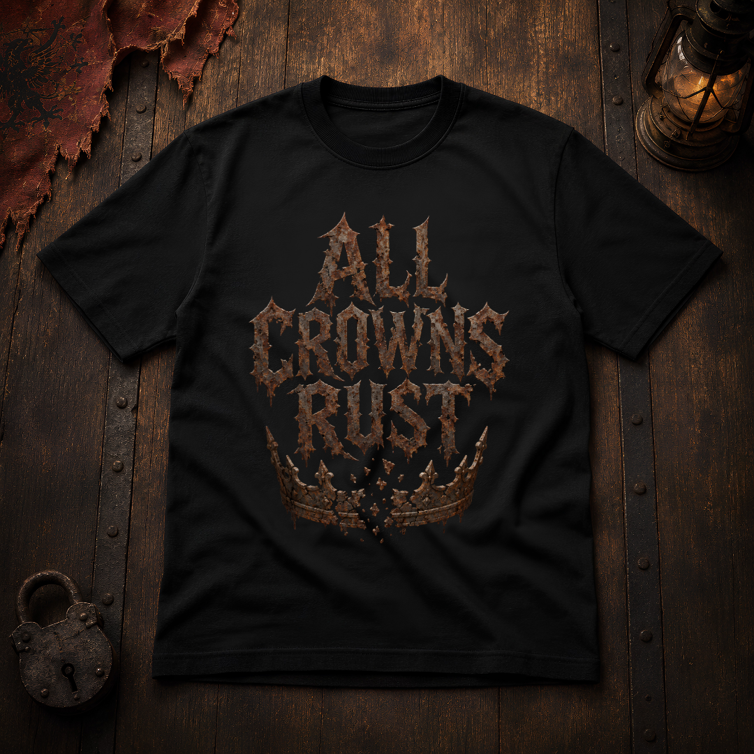 All Crowns Rust Graphic T‑Shirt
