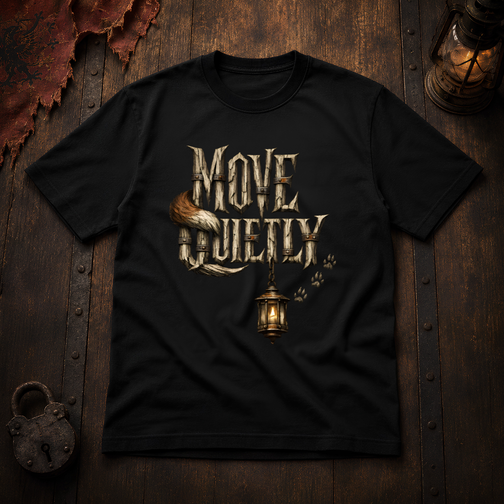 Move Quietly Rustic Fox T-Shirt
