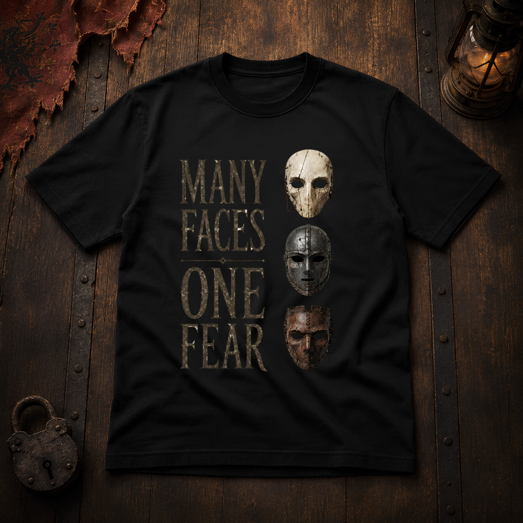 Many Faces One Fear T-Shirt