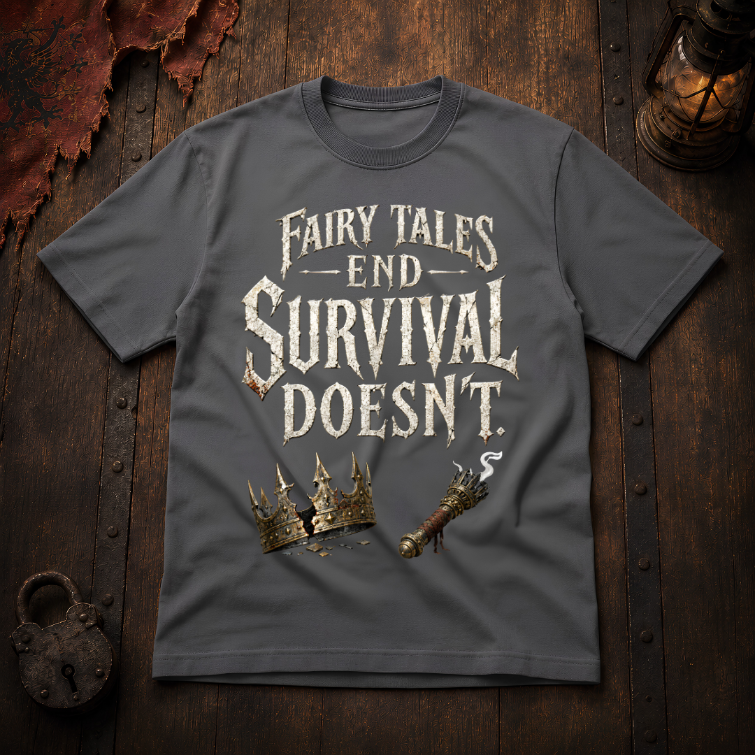 Fairy Tales End, Survival Doesn't T-Shirt
