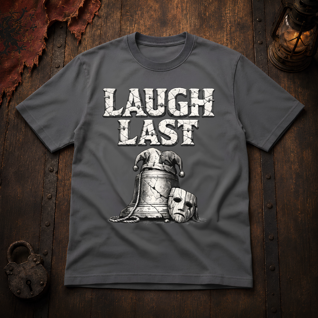 Laugh Last Graphic T-Shirt