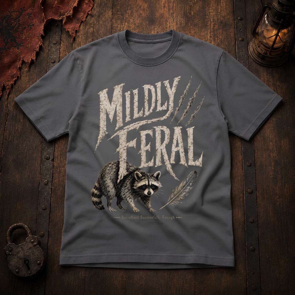 Mildly Feral Raccoon T-Shirt