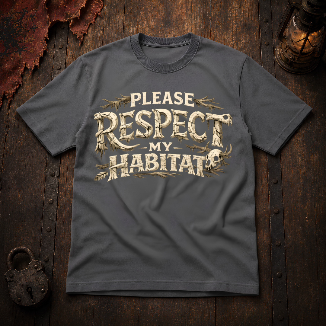 Please Respect My Habitat T‑Shirt