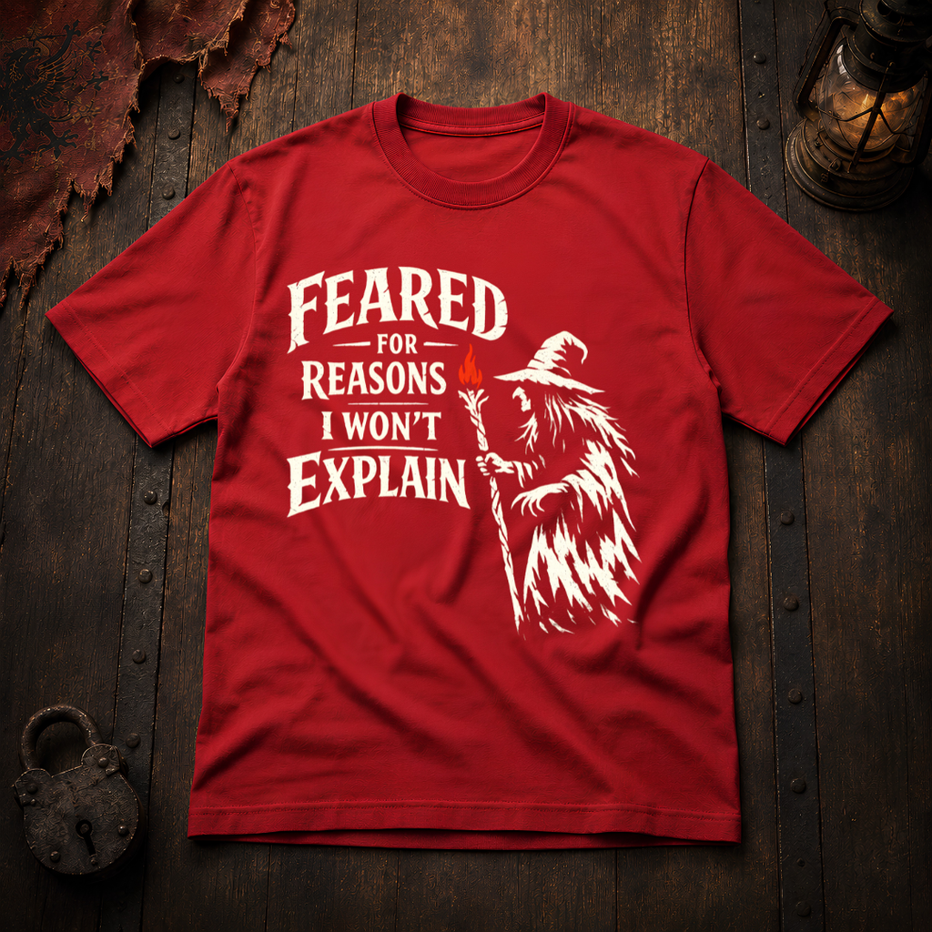 Feared for Reasons I Won't Explain T‑Shirt