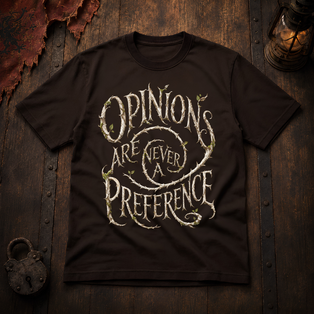 Opinions Are Never Preference T-Shirt
