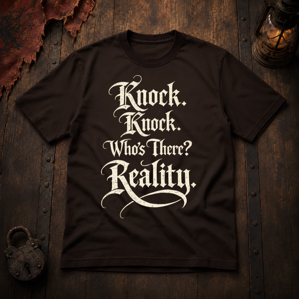Knock Knock Who's There? Reality T-Shirt